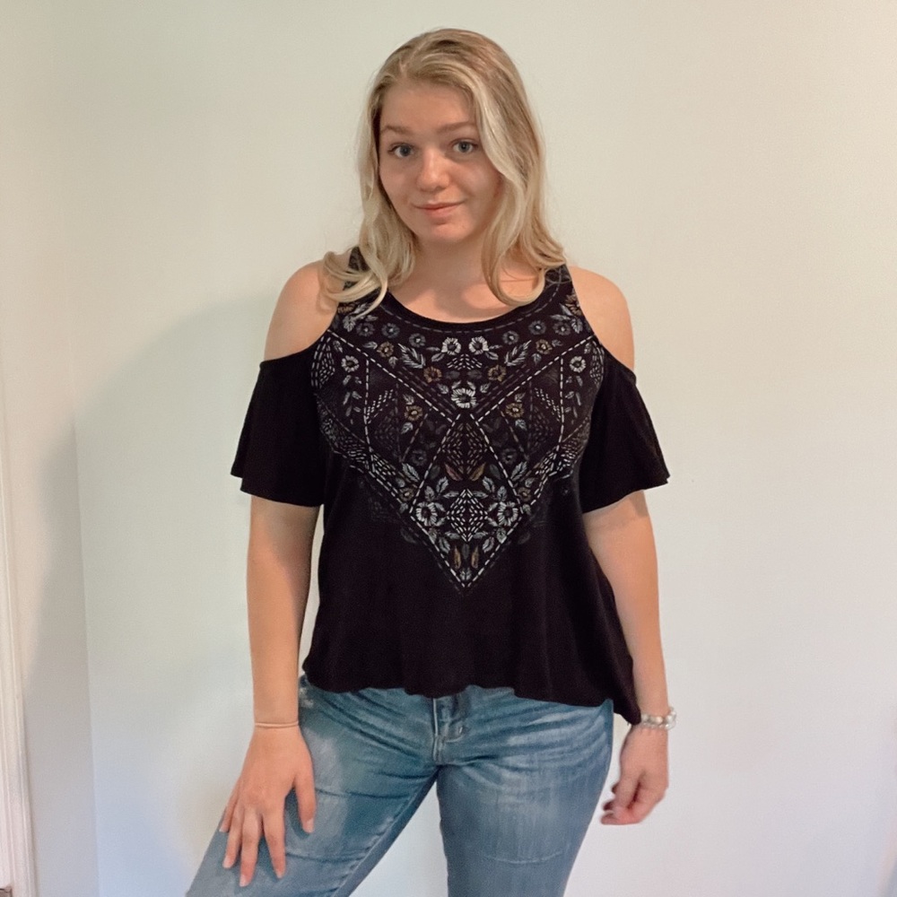 Cold Shoulder Top